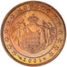 Monaco, Rainier III, 5 Euro Cent, 2001, Paris, MS(63), Copper Plated Steel