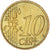 Monaco, Rainier III, 10 Euro Cent, 2001, Paris, SPL, Laiton, KM:170