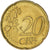 Monaco, Rainier III, 20 Euro Cent, 2001, Paris, MS(63), Brass, KM:171