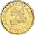 Monaco, Rainier III, 20 Euro Cent, 2001, Paris, MS(63), Brass, KM:171