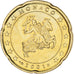 Monaco, Rainier III, 20 Euro Cent, 2001, Paris, UNC-, Tin, KM:171