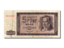 Germany - Democratic Republic, 5 Mark, 1964, KM #22a, EF(40-45), GJ