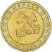 Monaco, Rainier III, 50 Euro Cent, 2001, Paris, MS(63), Brass, KM:172