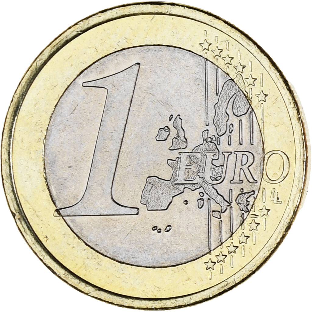 Monaco, Rainier III, Euro, 2001, Paris, MS(63), Bi-Metallic, KM:173
