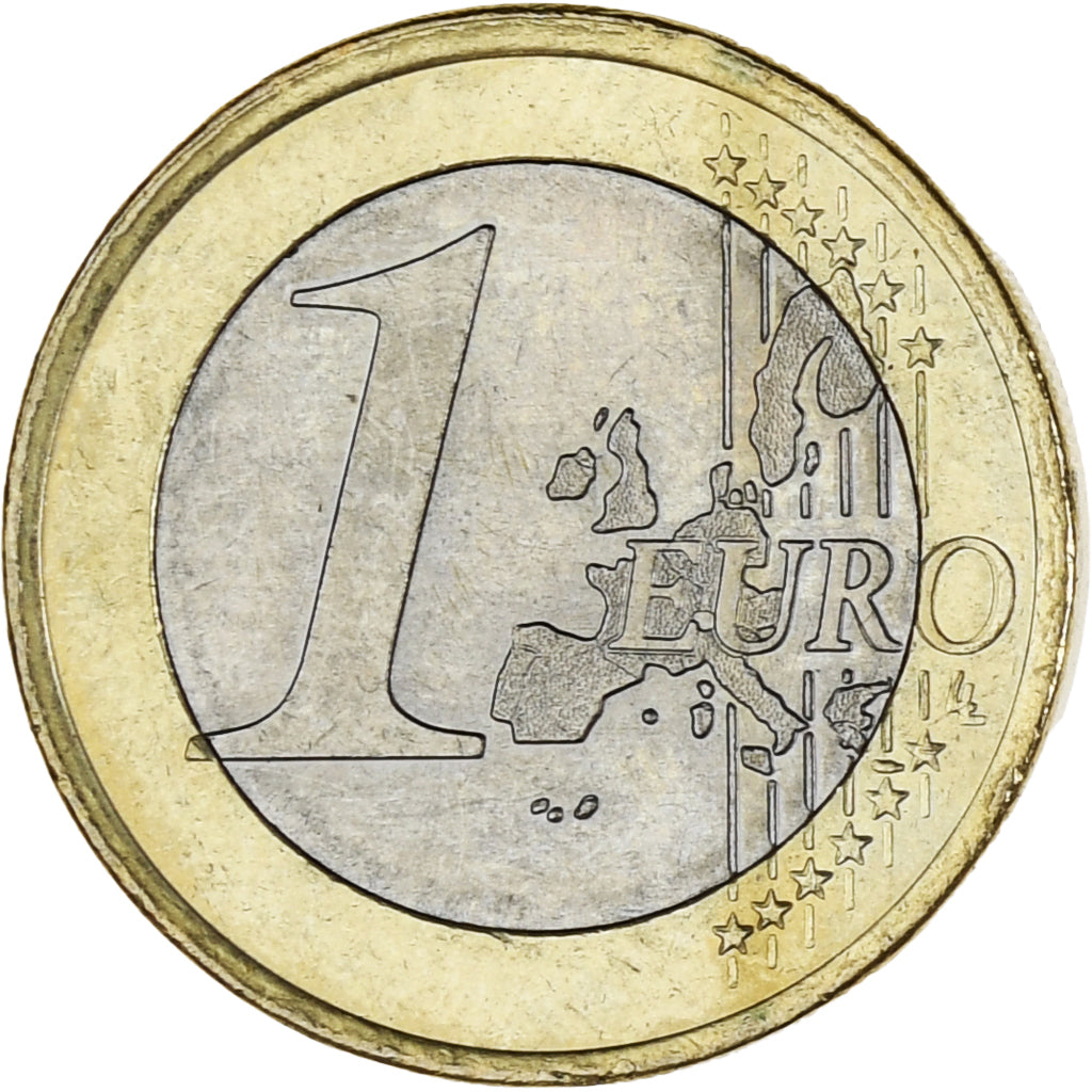 Monaco, Rainier III, Euro, 2001, Paris, MS(63), Bi-Metallic, KM:173