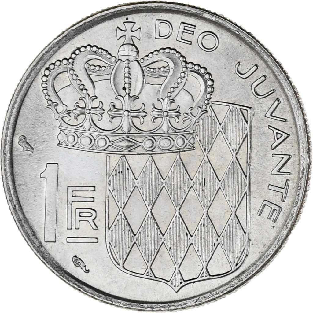 Moneta, Monaco, Rainier III, Franc, 1960, SPL, Nichel, KM:140
