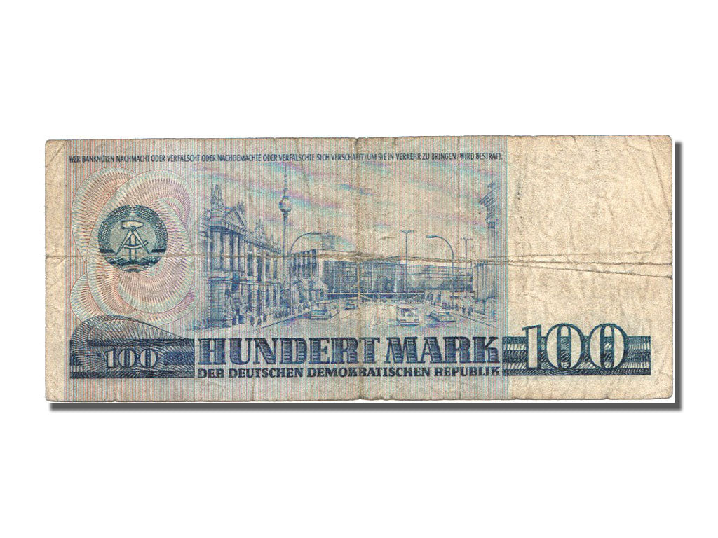 Germany - Democratic Republic, 100 Mark, 1975, KM #31a, VF(20-25), AH