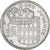Coin, Monaco, Rainier III, 1/2 Franc, 1965, EF(40-45), Nickel, KM:145