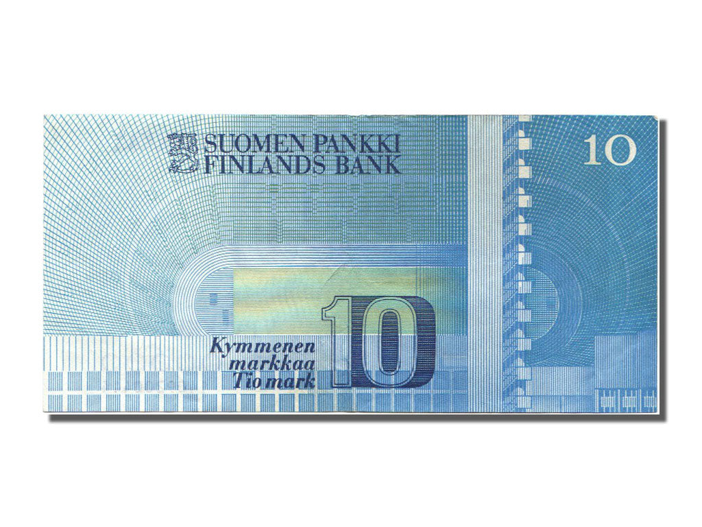 Finland, 10 Markkaa, 1986, KM #113a, AU(55-58)