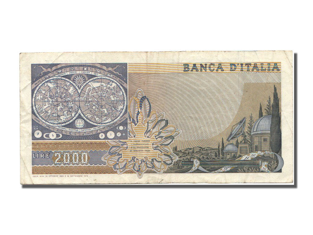 Italy, 2000 Lire, 1983, KM #103c, AU(50-53), OAW