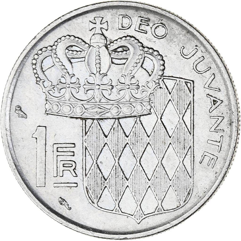 Münze, Monaco, Rainier III, Franc, 1966, VZ, Nickel, KM:140, Gadoury:MC 150