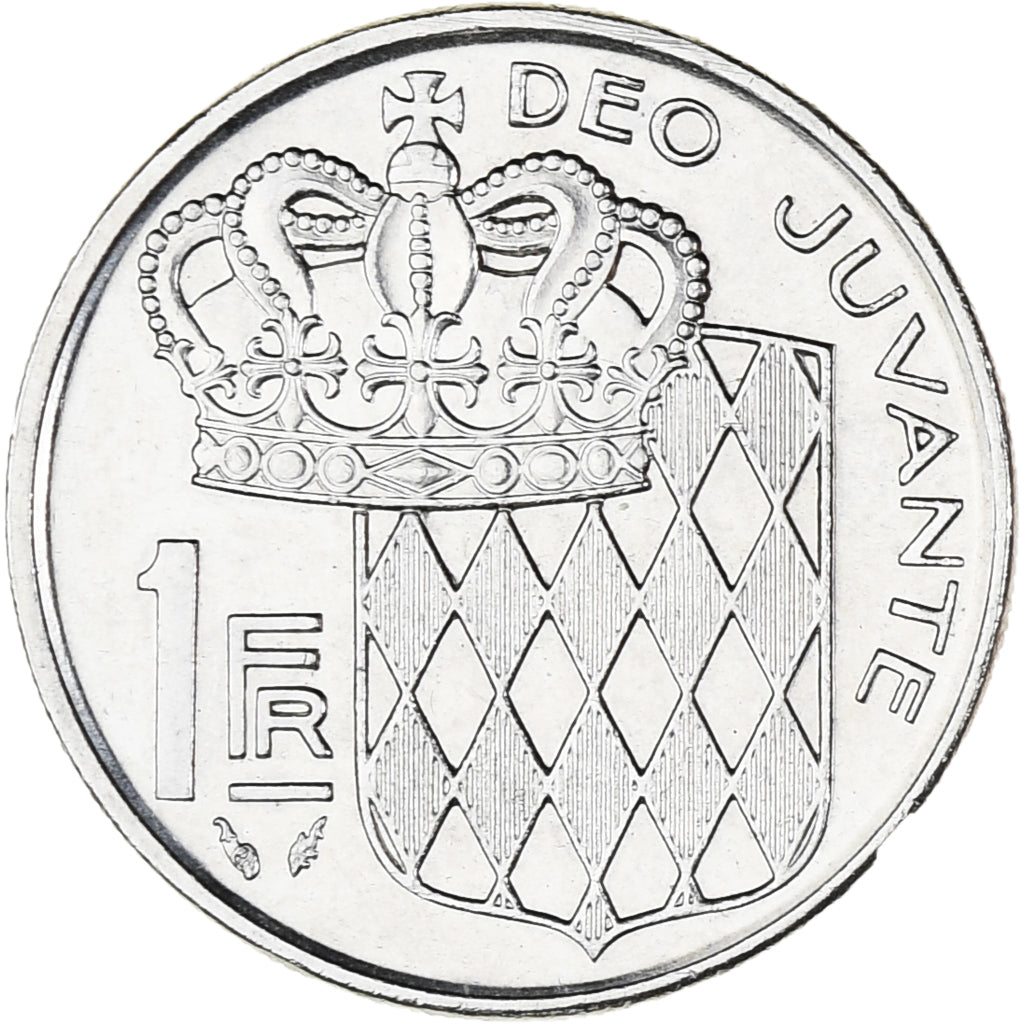 Münze, Monaco, Rainier III, Franc, 1978, VZ, Nickel, KM:140, Gadoury:MC 150