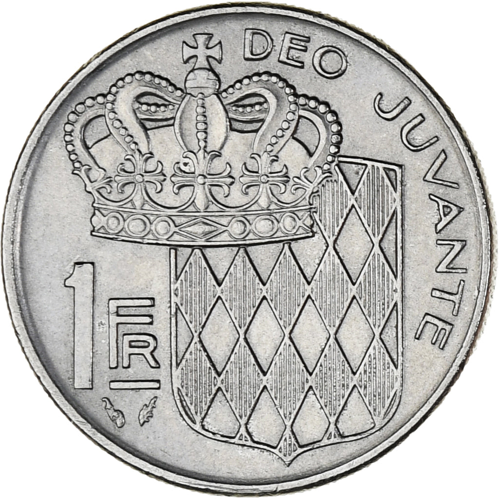 Moneta, Monaco, Rainier III, Franc, 1978, AU(55-58), Nikiel, KM:140, Gadoury:MC