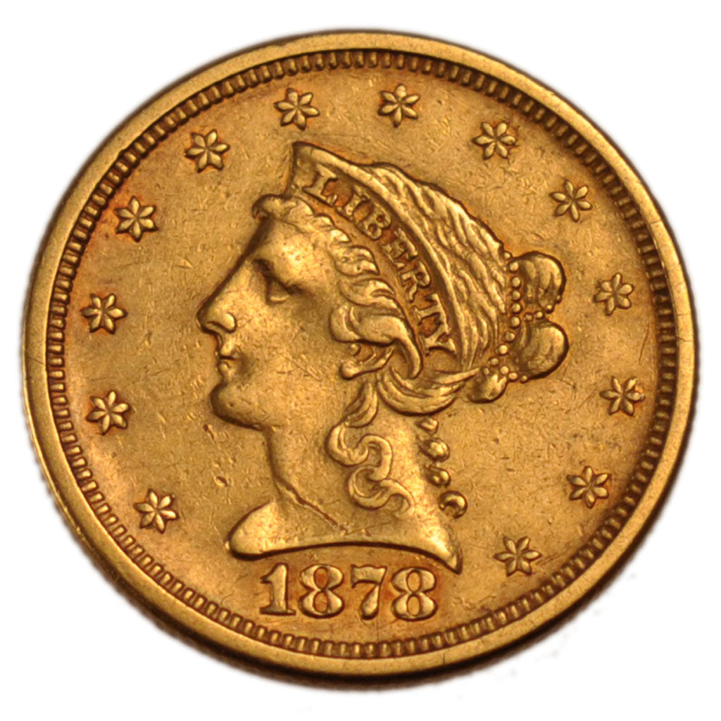 United States, Coronet Head, 2.50 Dollars, 1878, San Francisco, KM #72,...
