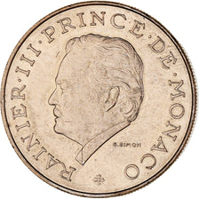 Coin, Monaco, Rainier III, 10 Francs, 1974, AU(55-58), Copper-Nickel-Aluminum