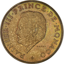 Coin, Monaco, Rainier III, 10 Francs, 1974, EF(40-45), Copper-Nickel-Aluminum