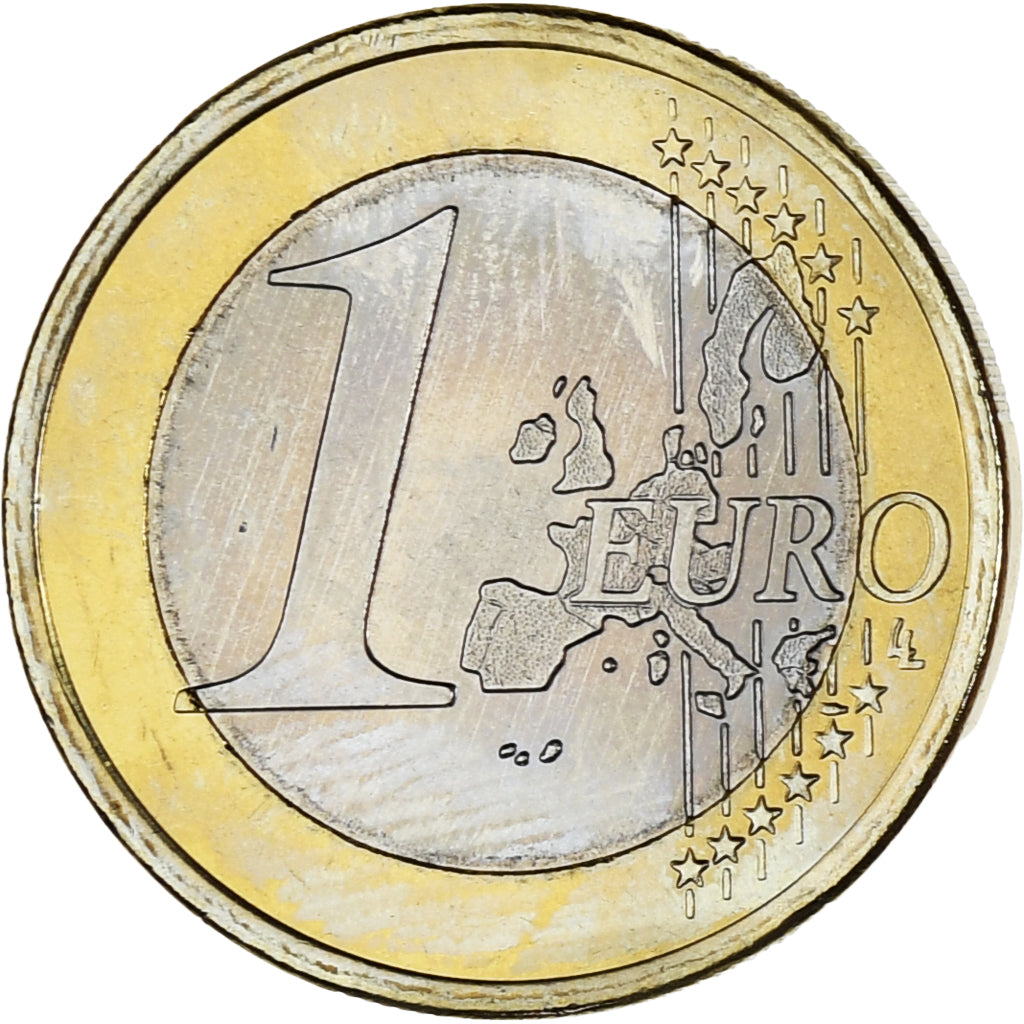 Monaco, Rainier III, Euro, 2002, Paris, MS(64), Bi-Metallic, Gadoury:MC178