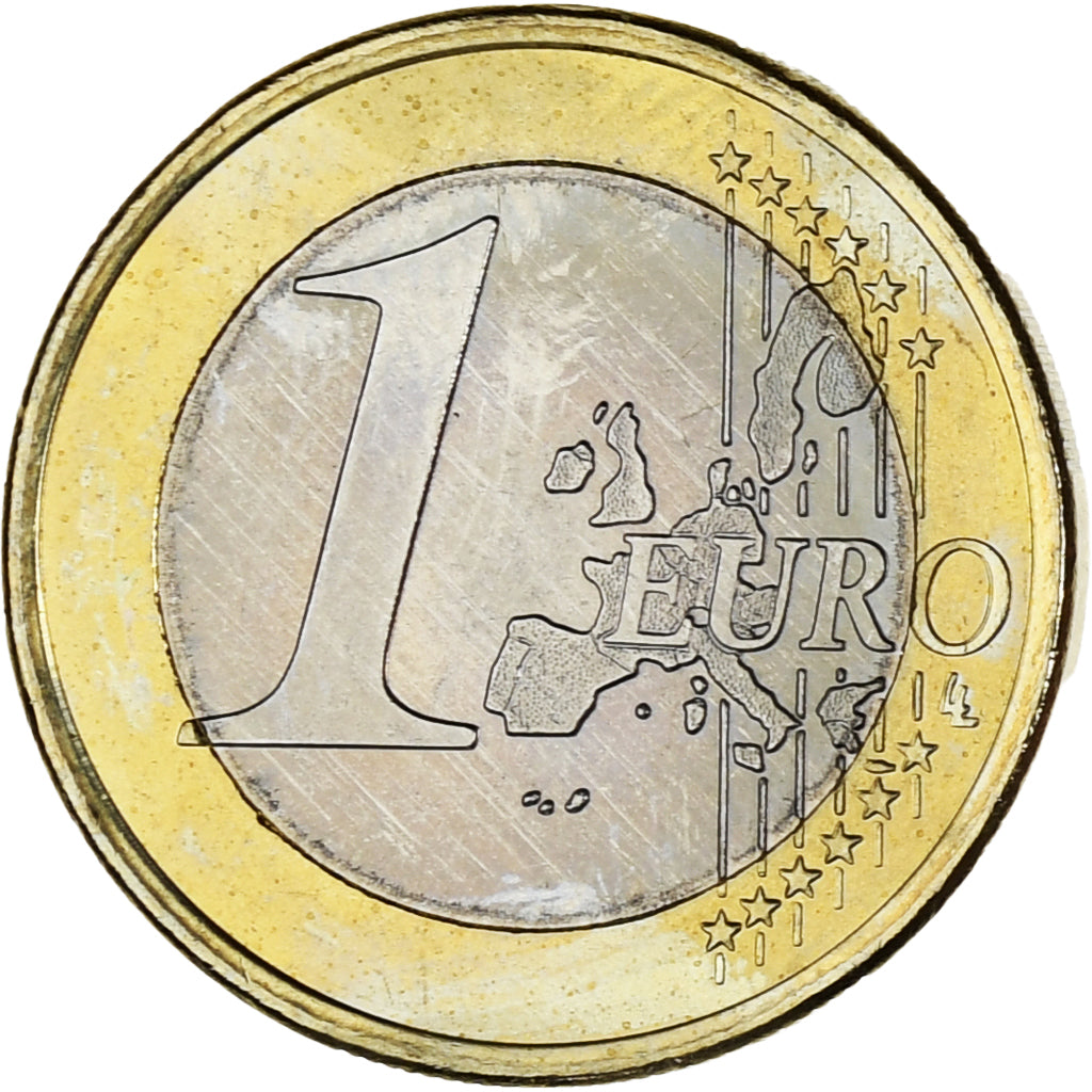 Monaco, Rainier III, Euro, 2002, Paris, MS(64), Bi-Metallic, Gadoury:MC178