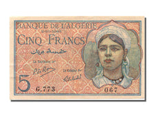 Algeria, 5 Francs, 1944, KM #94b, 1944-10-02, UNC(63), G
