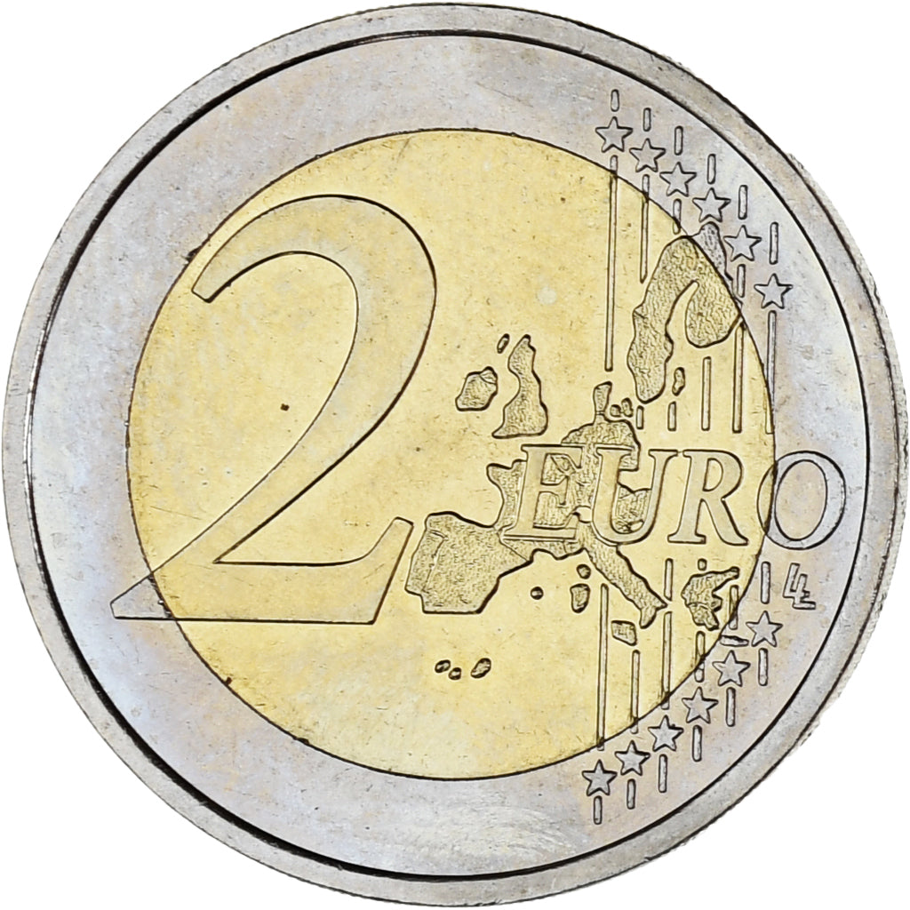 Monaco, Rainier III, 2 Euro, 2001, Paris, MS(63), Bi-Metallic, Gadoury:MC179