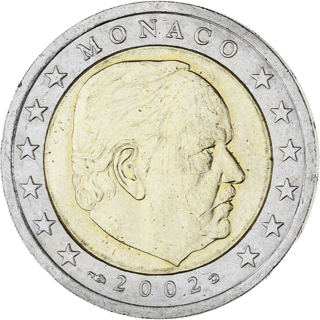 Monaco, Rainier III, 2 Euro, 2001, Paris, MS(63), Bi-Metallic, Gadoury:MC179