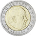 Monaco, Rainier III, 2 Euro, 2001, Paris, MS(63), Bi-Metallic, Gadoury:MC179