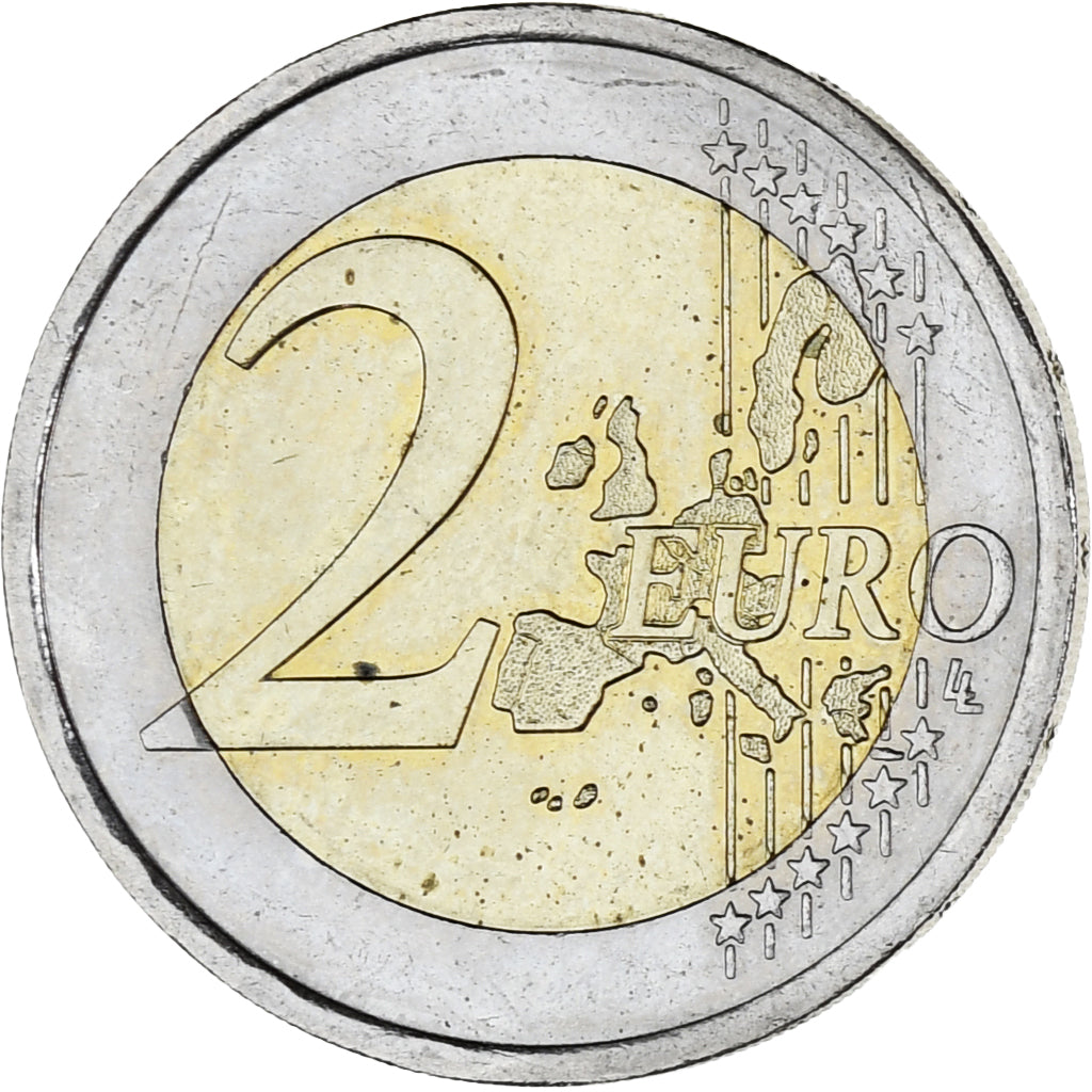 Monaco, Rainier III, 2 Euro, 2001, Paris, MS(63), Bi-Metallic, Gadoury:MC179