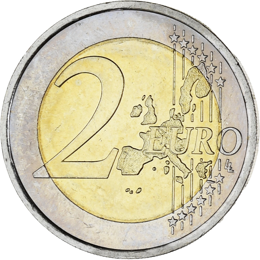 Monaco, Rainier III, 2 Euro, 2001, Paris, MS(63), Bi-Metallic, Gadoury:MC179