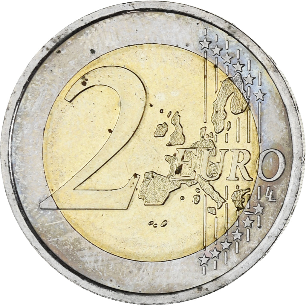 Monaco, Rainier III, 2 Euro, 2002, Paris, MS(63), Bi-Metallic, Gadoury:MC179