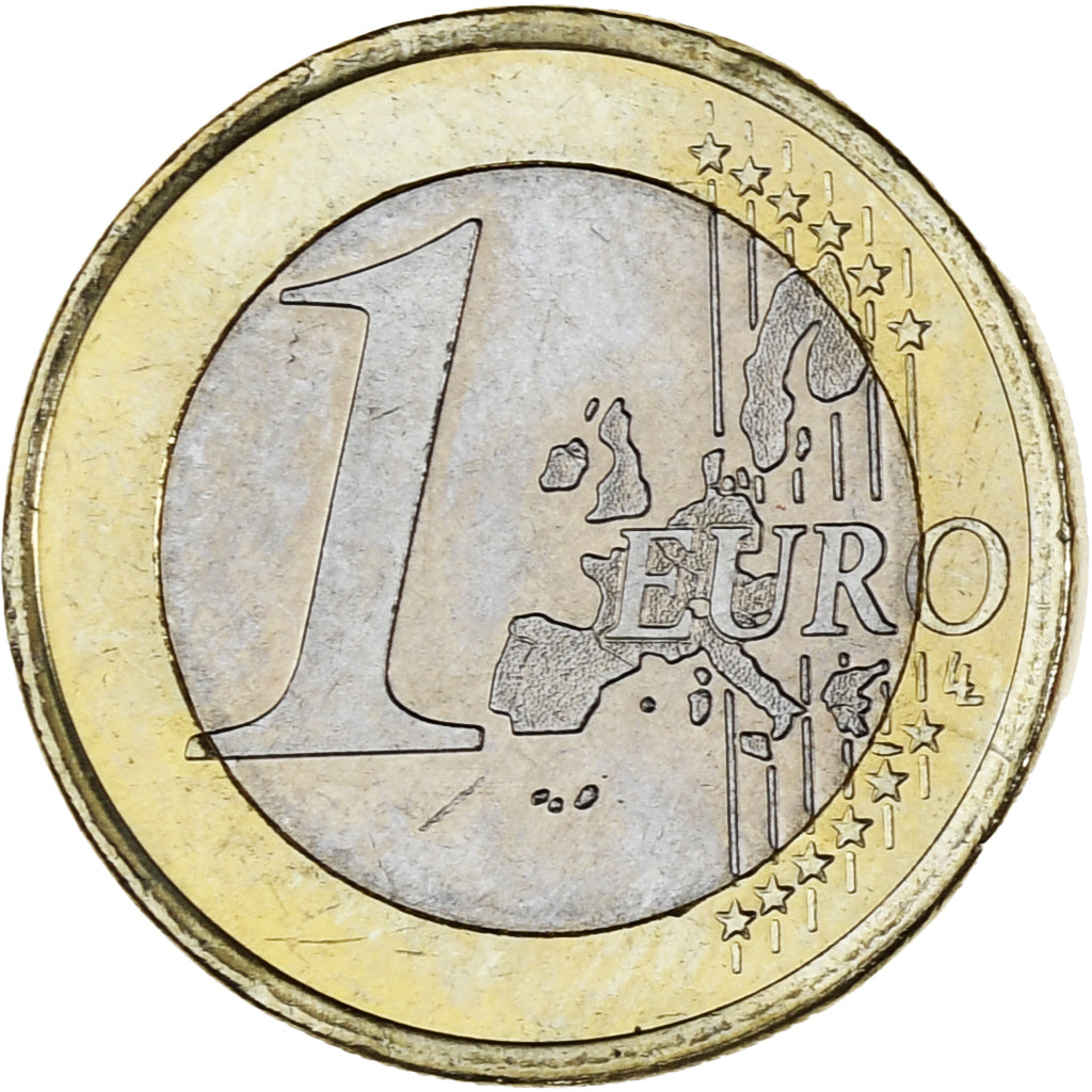 Mónaco, Rainier III, Euro, 2001, Paris, MS(63), Bimetálico, Gadoury:MC178