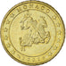 Monaco, Rainier III, 50 Euro Cent, 2002, Paris, MS(63), Brass, Gadoury:MC177