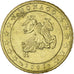 Monaco, Rainier III, 50 Euro Cent, 2001, Paris, MS(63), Brass, Gadoury:MC177