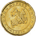 Monaco, Rainier III, 20 Euro Cent, 2001, Paris, MS(63), Mosiądz, Gadoury:MC176