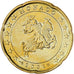 Monaco, Rainier III, 20 Euro Cent, 2001, Paris, UNZ, Messing, Gadoury:MC176