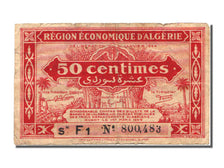 Algeria, 50 Centimes, 1944, KM #100, 1944-01-31, EF(40-45), F