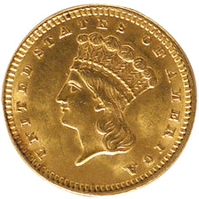 United States, Indian Head - Type 3, 1 Dollar, 1888, Philadelphia, KM #86,...