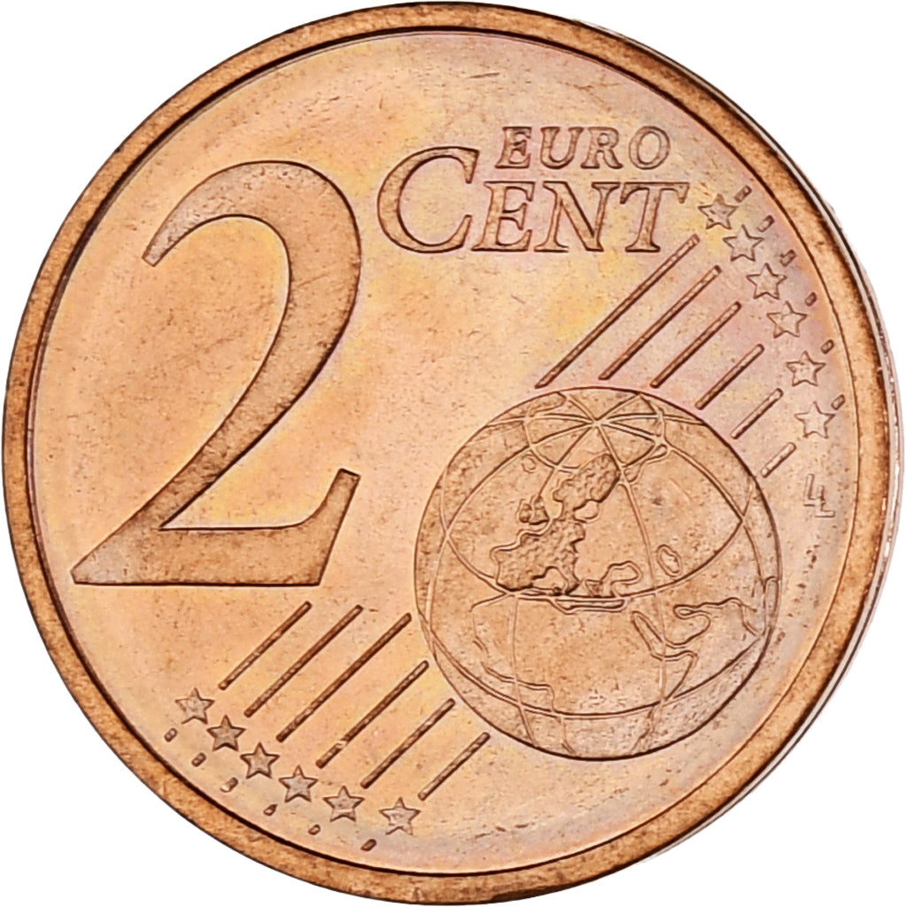 Monaco, Rainier III, 2 Euro Cent, 2001, Paris, SPL, Cuivre plaqué acier