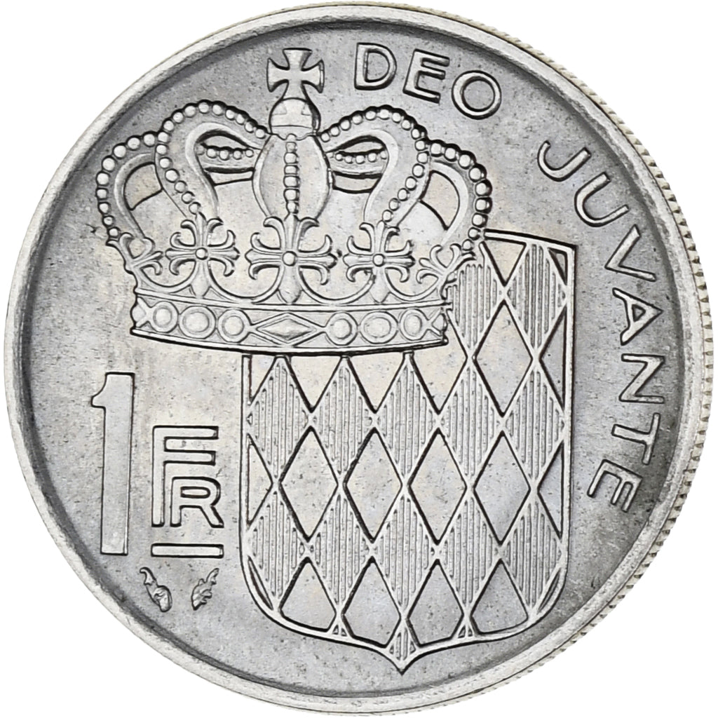 Monnaie, Monaco, Rainier III, Franc, 1976, SUP, Nickel, KM:140