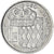 Coin, Monaco, Rainier III, Franc, 1974, MS(63), Nickel, KM:140, Gadoury:MC 150