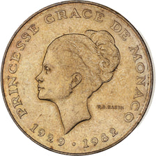 Monaco, Rainier III, 10 Francs, 1982, SPL-, Rame-nichel-alluminio, KM:160