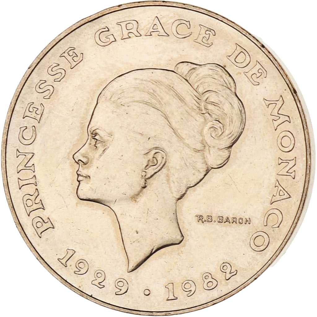 Monaco, Rainier III, 10 Francs, 1982, TTB, Cupronickel aluminium, Gadoury:MC158