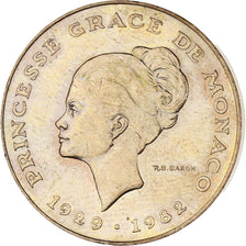 Monaco, Rainier III, 10 Francs, 1982, ZF, Copper-Nickel-Aluminum, KM:160