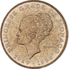 Monaco, Rainier III, 10 Francs, 1982, EF(40-45), Copper-Nickel-Aluminum, KM:160