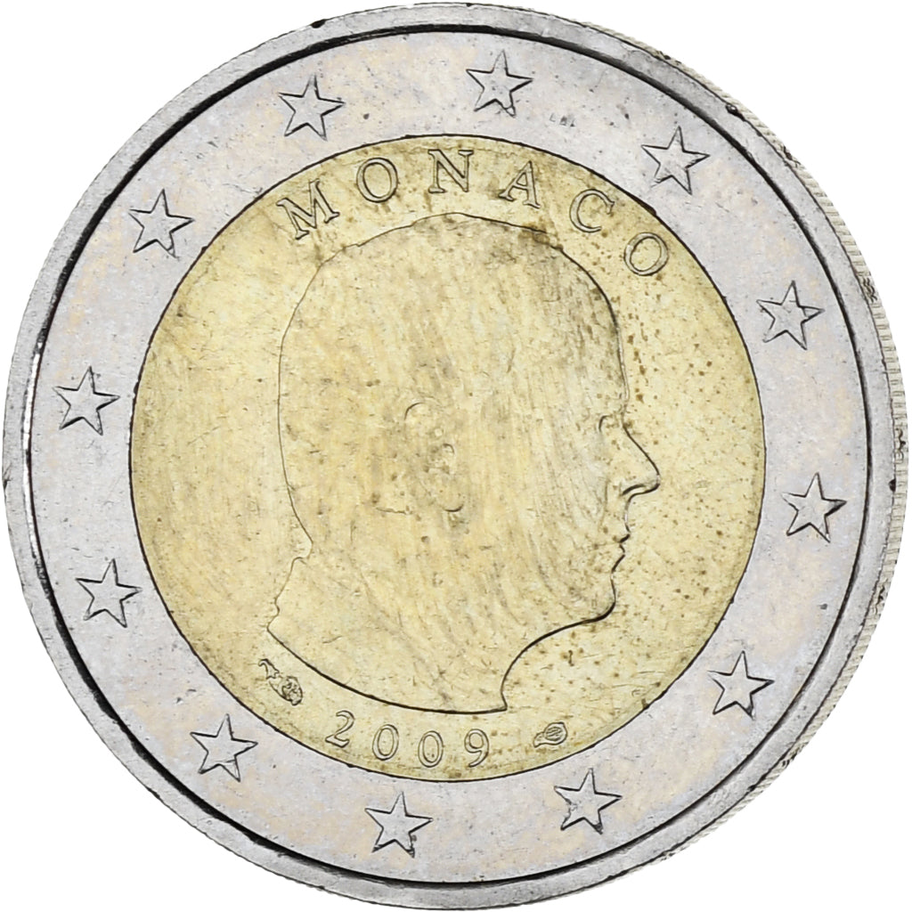 Monaco, Albert II, 2 Euro, 2009, Paris, SPL-, Bi-metallico, Gadoury:MC 195