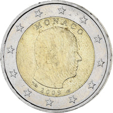 Monaco, Albert II, 2 Euro, 2009, Paris, AU(55-58), Bi-Metallic, Gadoury:MC 195
