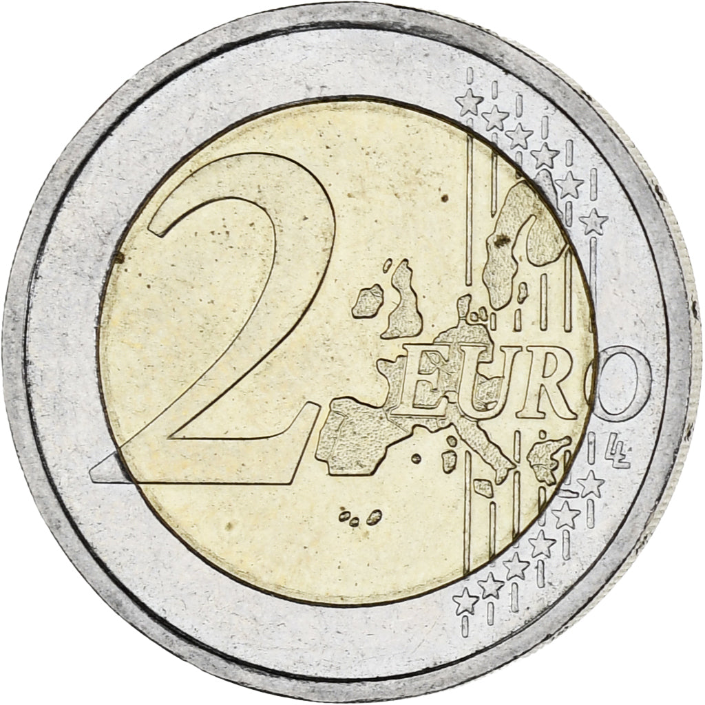 Monaco, Rainier III, 2 Euro, 2002, Paris, AU(55-58), Bi-Metallic, Gadoury:MC179