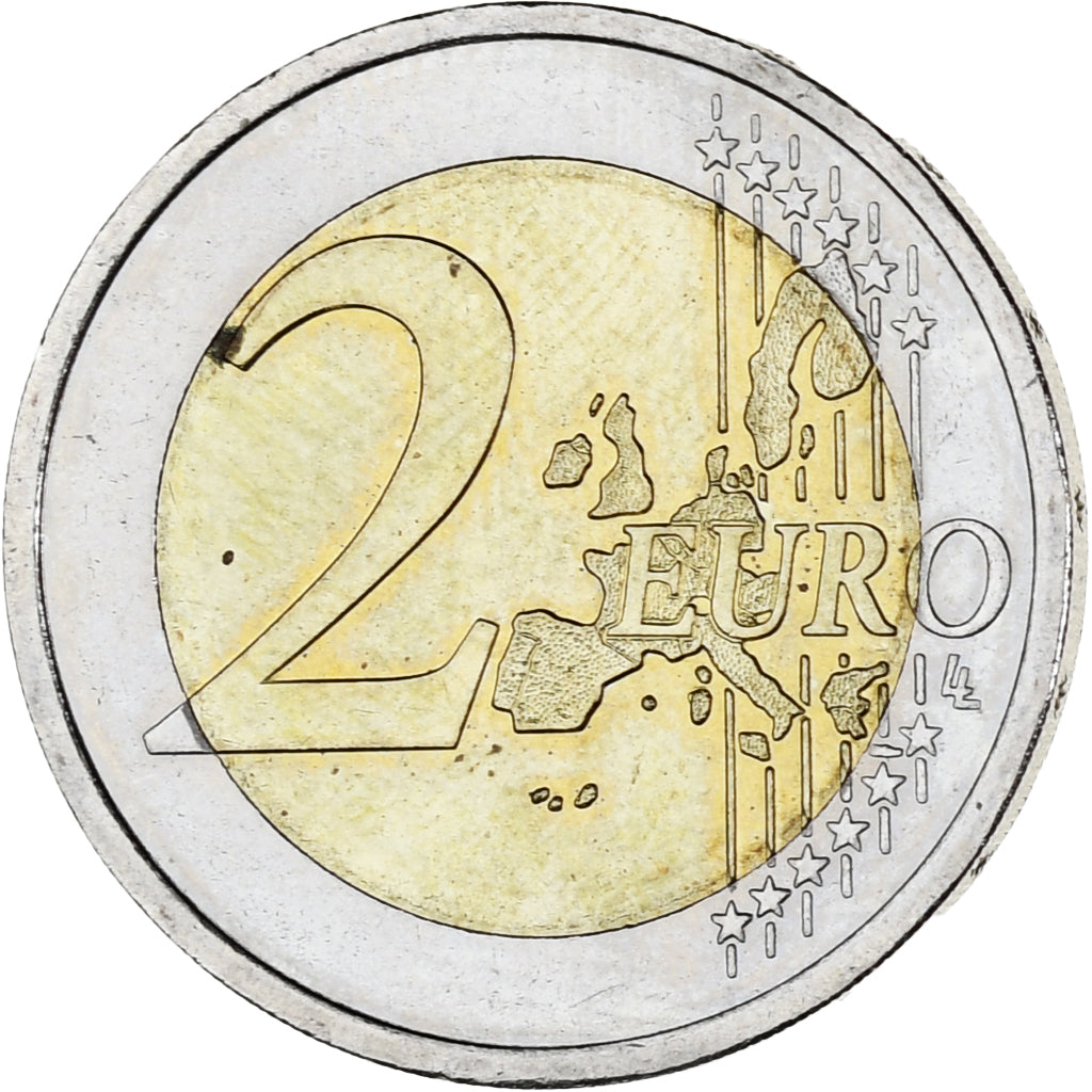 Monaco, Rainier III, 2 Euro, 2002, Paris, AU(55-58), Bi-Metallic, Gadoury:MC179