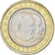 Monaco, Rainier III, Euro, 2001, Paris, MS(63), Bi-Metallic, Gadoury:MC178