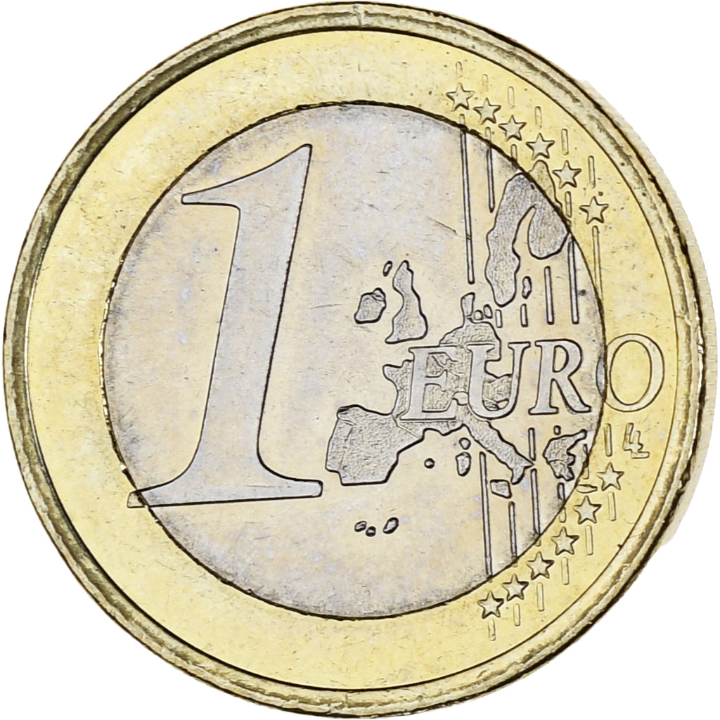 Monaco, Rainier III, Euro, 2001, Paris, MS(63), Bi-Metallic, Gadoury:MC178