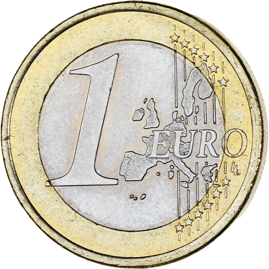 Monaco, Rainier III, Euro, 2001, Paris, MS(63), Bi-Metallic, Gadoury:MC178